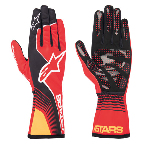 Alpinestars handschoenen Tech 1K Race V2 Rood/zwart/oranje