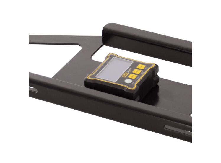 B-G RACING - ALUMINIUM CAMBER FRAME WITH DIGITAL DUAL AXIS ANGLE GAUGE