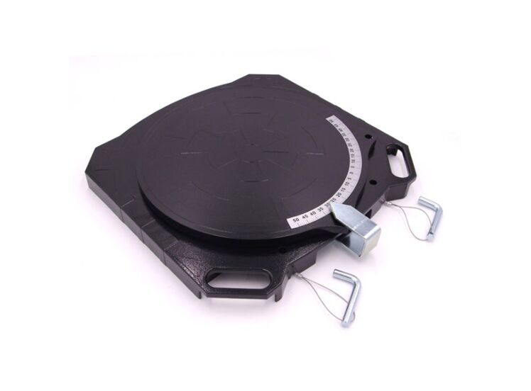 BIESHEUVEL - ALUMINIUM UNIVERSAL TURNTABLES (PAIR)