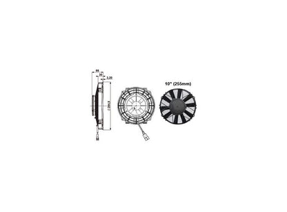 FAN 10" (255MM) HIGH POWER FAN zuigend