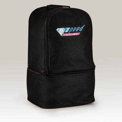 Helmtas DUESSELDORF HBS-1 voor HANS met schoenendoos