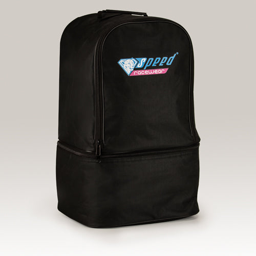 Helmtas DUESSELDORF HBS-1 voor HANS met schoenendoos