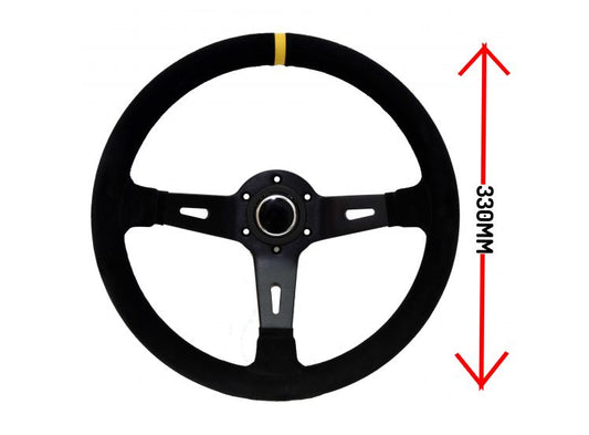 LTEC - 3 SPAAKS 330MM SUEDE, 65MM DIEP