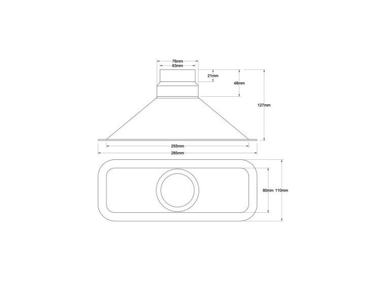 REVOTEC - GROOT RECHTHOEKIG INLAATKANAAL MET GETRAPTE UITLAAT