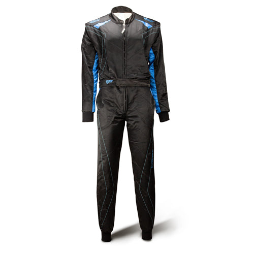 Raceoverall SILVERSTONE RS-2 zwart/blauw