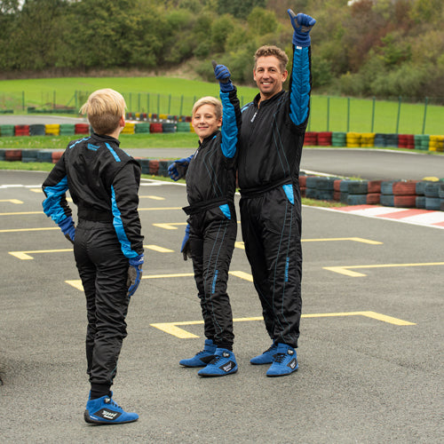 Raceoverall SILVERSTONE RS-2 zwart/blauw