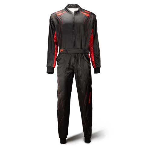 Raceoverall SILVERSTONE RS-2 zwart/rood