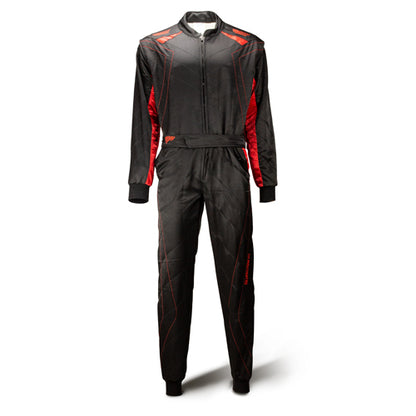 Raceoverall SILVERSTONE RS-2 zwart/rood