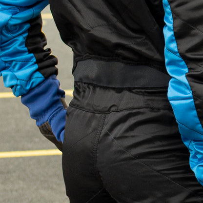 Raceoverall SILVERSTONE RS-2 zwart/rood