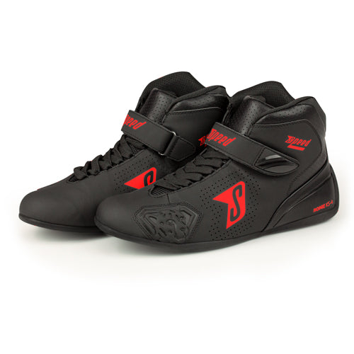 Raceschoenen | ROME KS-4 | zwart-rood